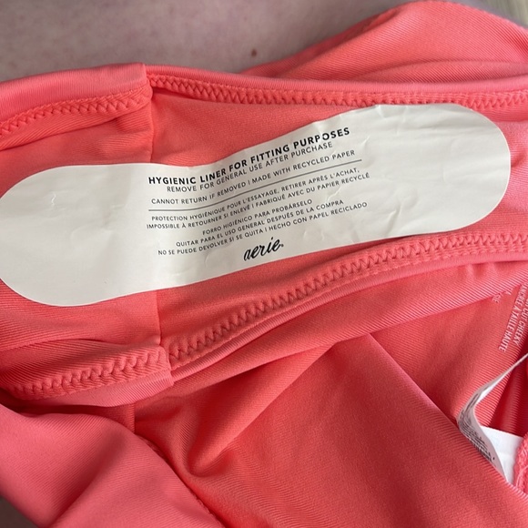 NWT Aerie High Waisted High Cut Cheeky Bikini Bottom - Picture 4 of 5